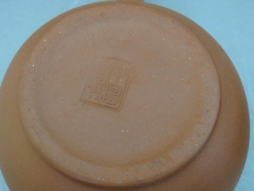 ★中国宜興　急須　4客　朱泥★煎茶道具・茶道具・唐物・紫砂・茶器