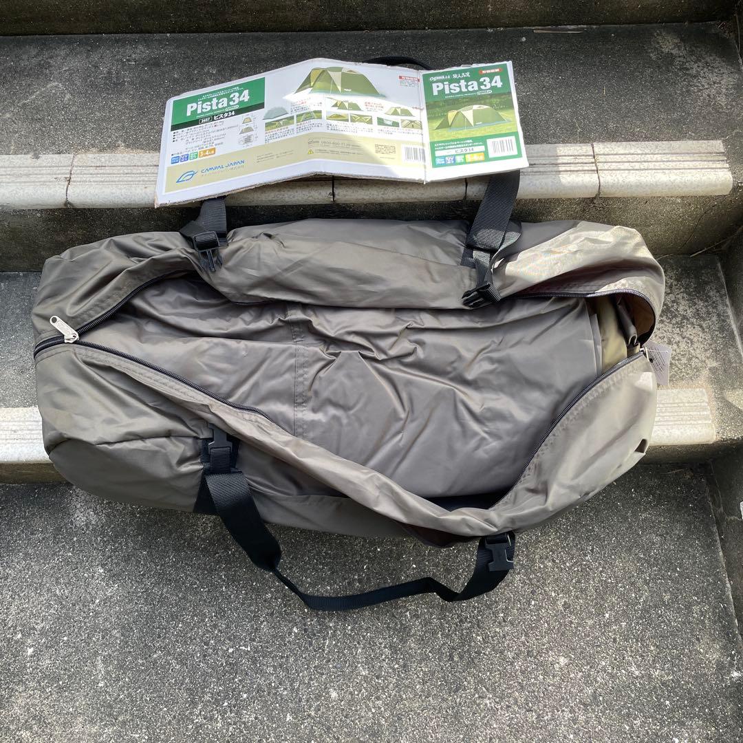 未使用　旧型　OGAWA Pista 34 キャンプテント 3-4人用）