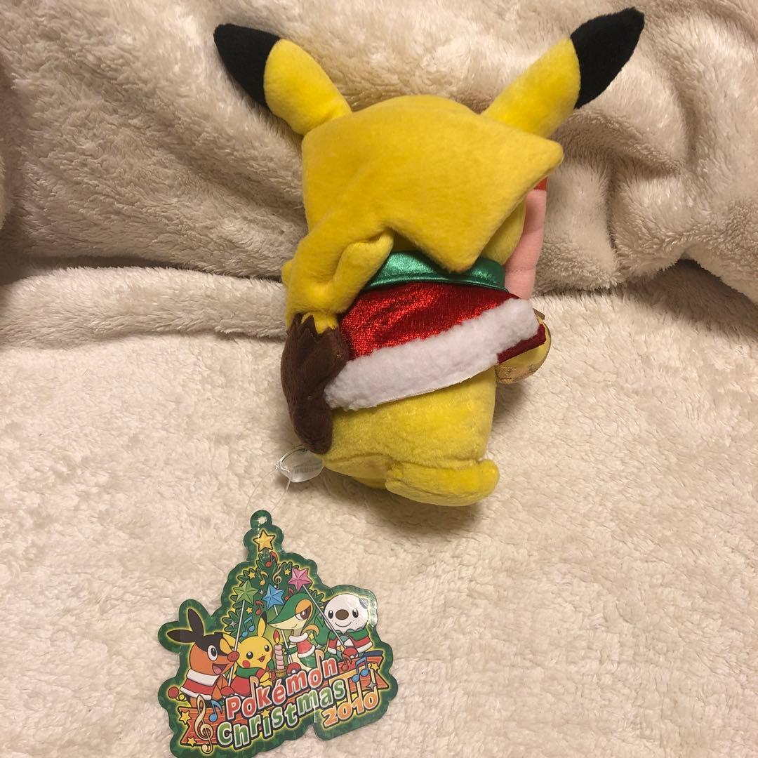 ポケモンセンター　ぬいぐるみ　クリスマス 2010 ピカチュウ