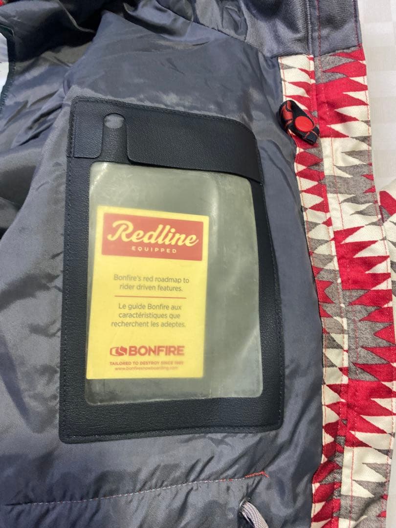 e892☆Bonfire CM川口春奈着用スノーウェア ジャケットS/P