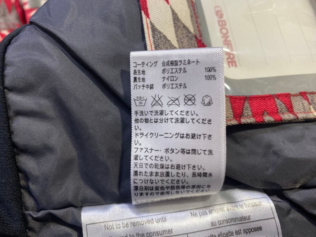 e892☆Bonfire CM川口春奈着用スノーウェア ジャケットS/P