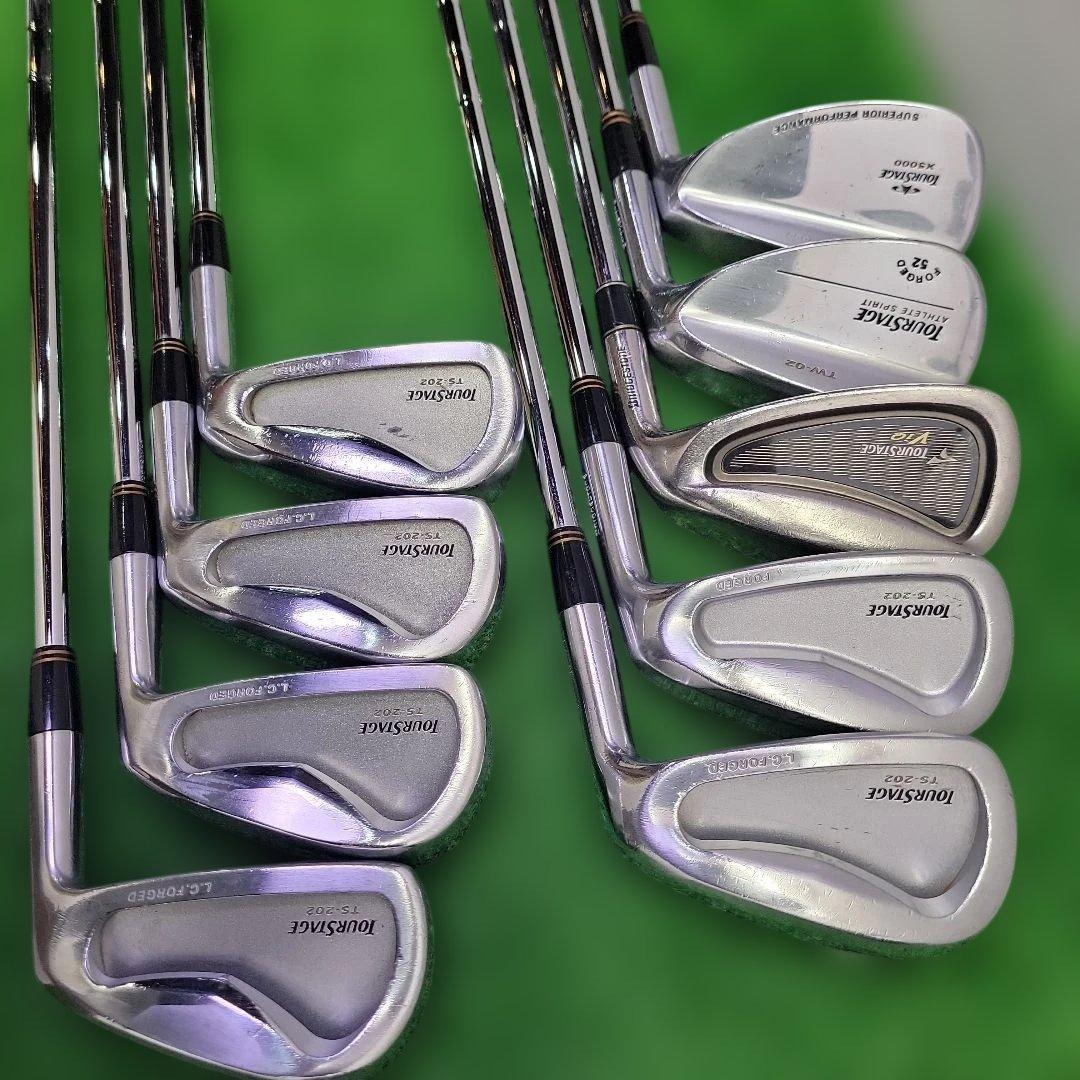 (1077)⛳ブリヂストンゴルフクラブセット　初心者男性用ゴルフクラブ