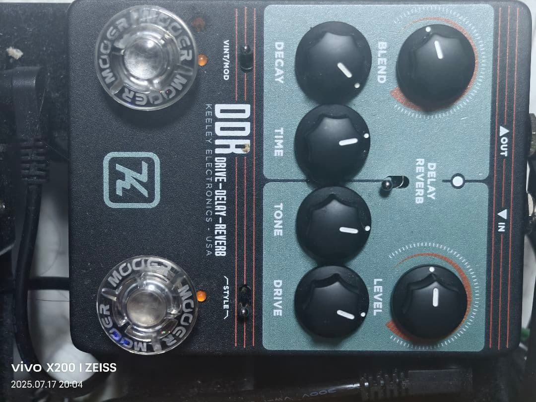 【美品】Keeley DDR DRIVE-DELAY-REVERB