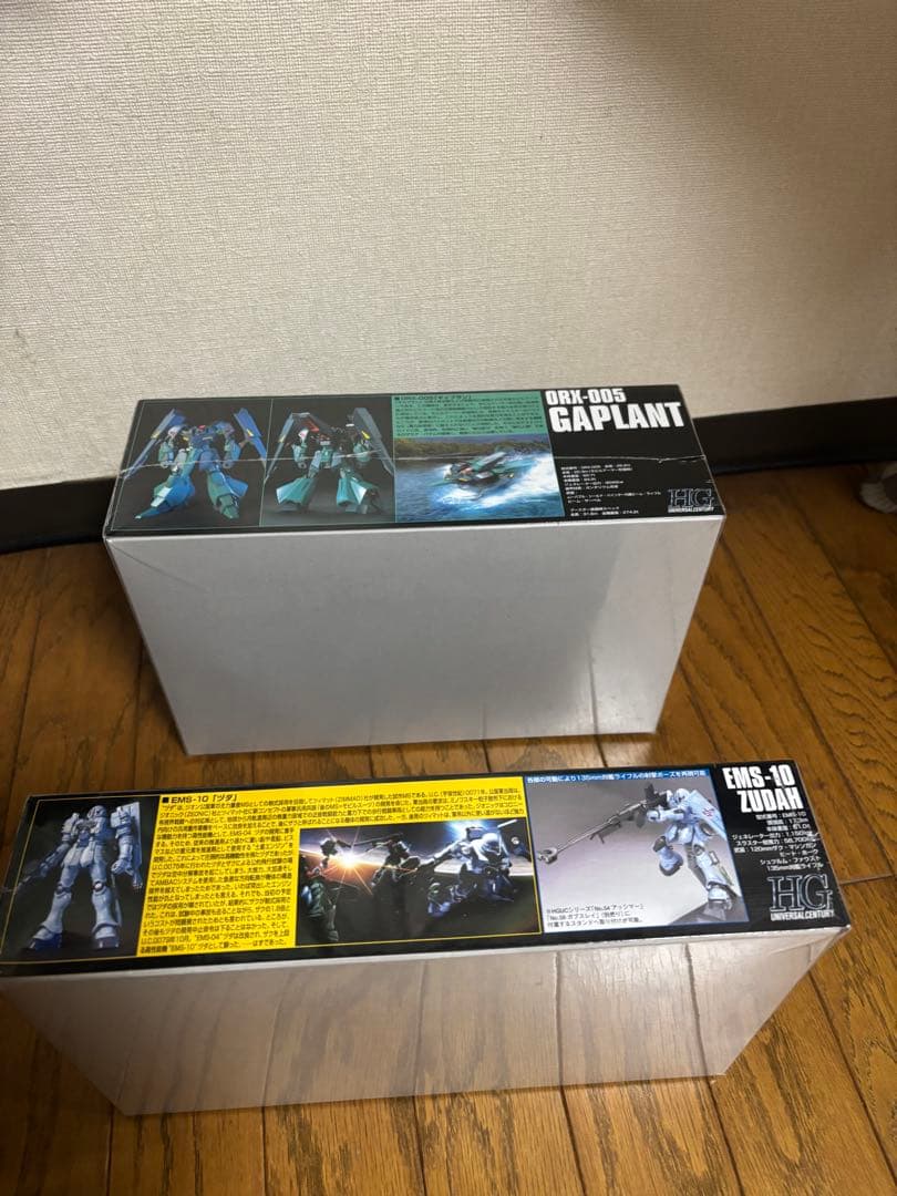 1/144 HGギャプラン+　HGヅダ　新品未組み立て2個セット