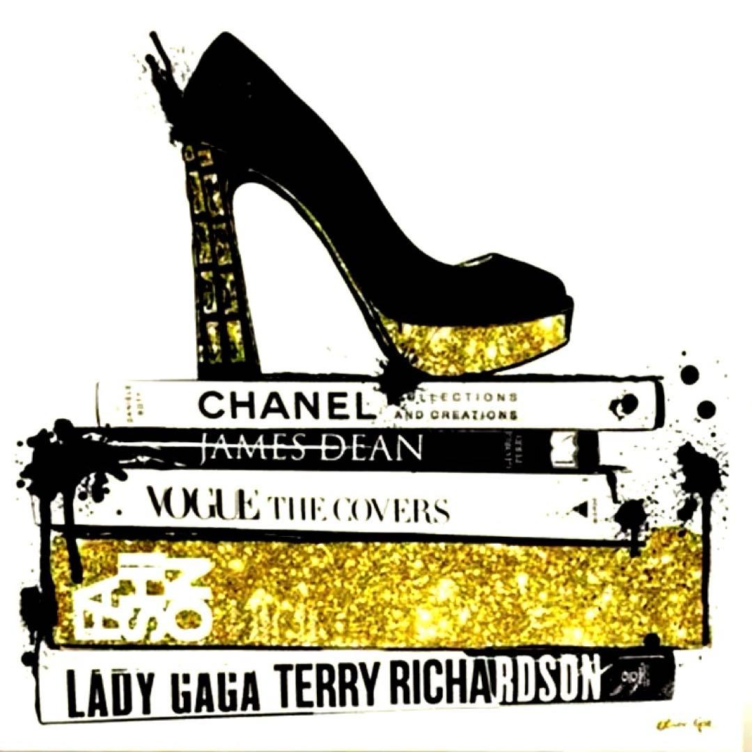 【OliverGal】オリバー・ガル　アート　絵画　BLACK &GOLD