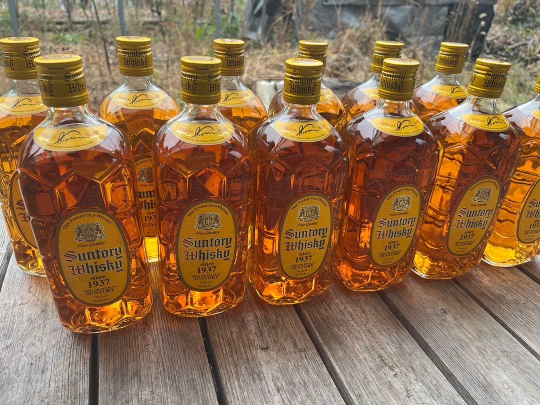 サントリーウイスキー 2012年　古酒　700ml 角 12本セット　送料無料