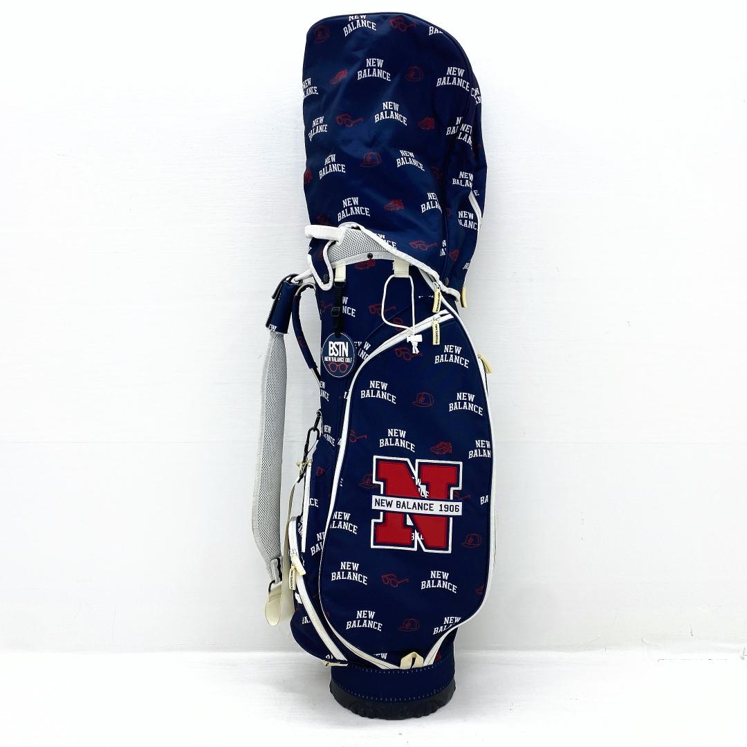 NEW BALANCE キャディバッグ ゴルフバッグ 9型 カート式
