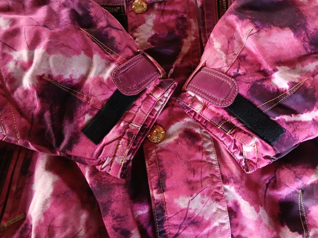 DESCENTE スキーウェア ピンク系　サイズL