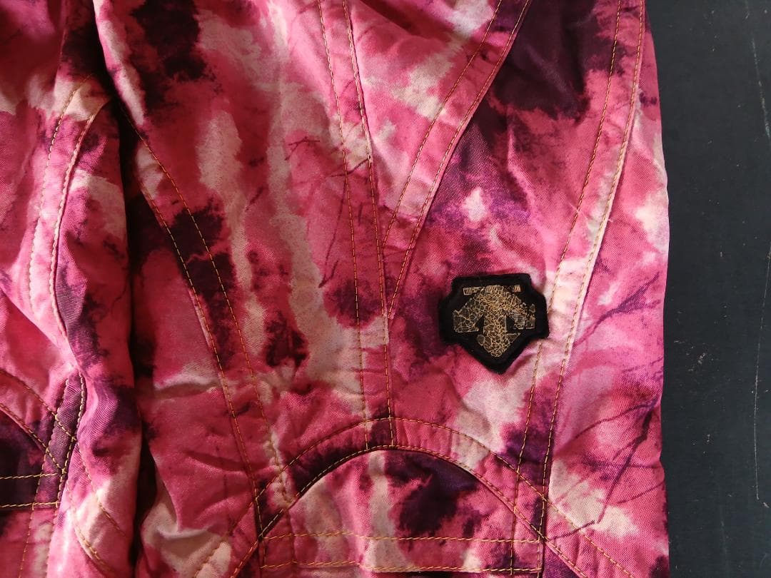 DESCENTE スキーウェア ピンク系　サイズL