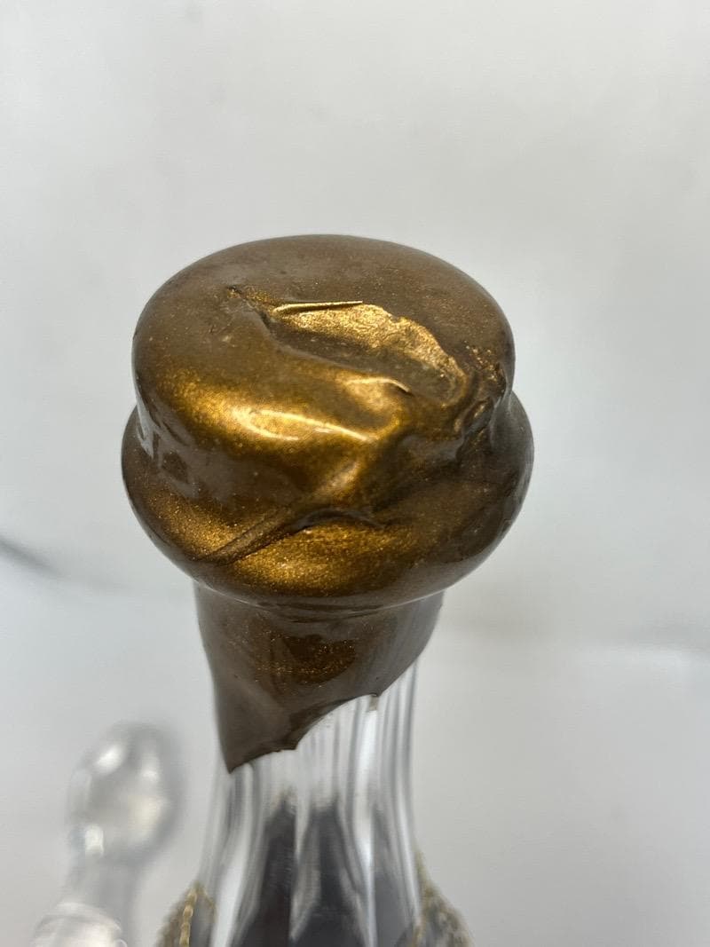 ブランデー ジャノー ナポレオン クリスタル700ml 替え栓付とオタール替栓