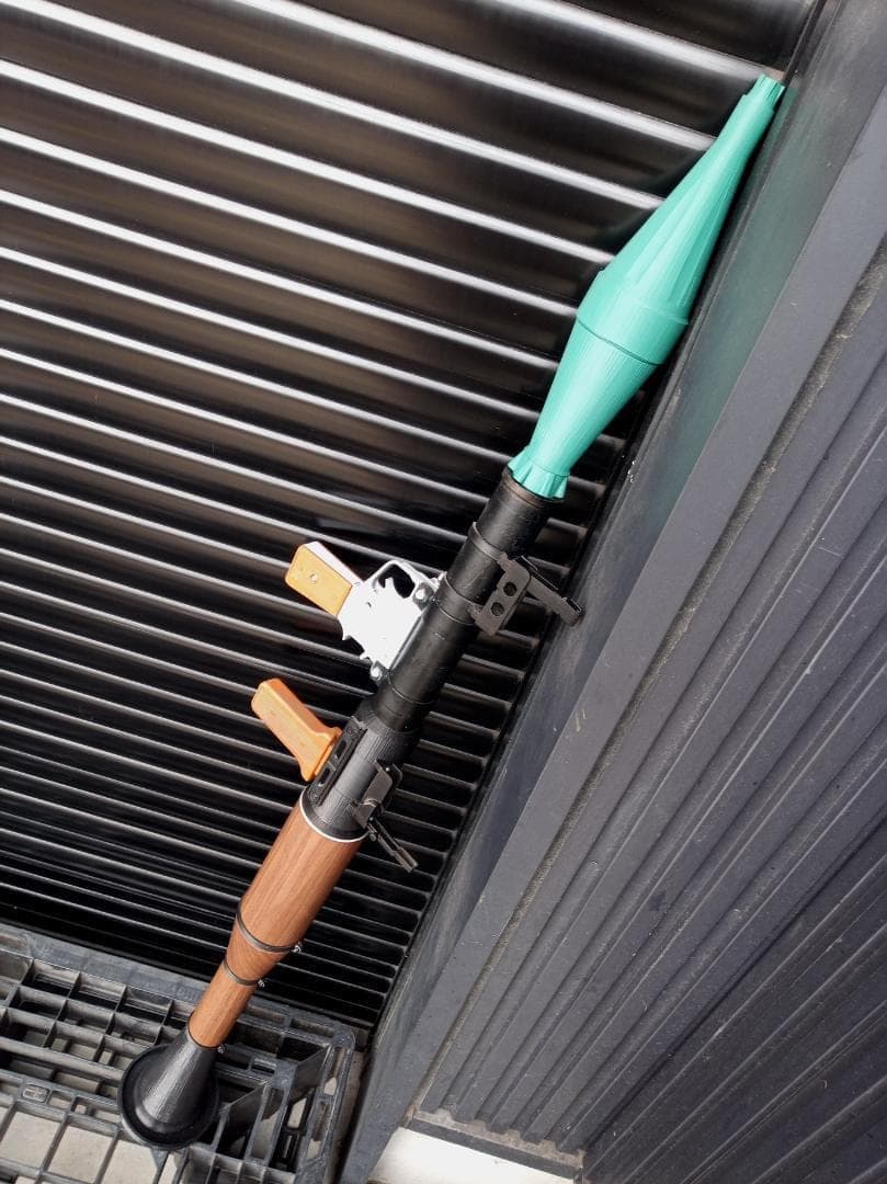 フルスクラッチ RPG-7 ロケットランチャー 3Dプリンター 成形 O