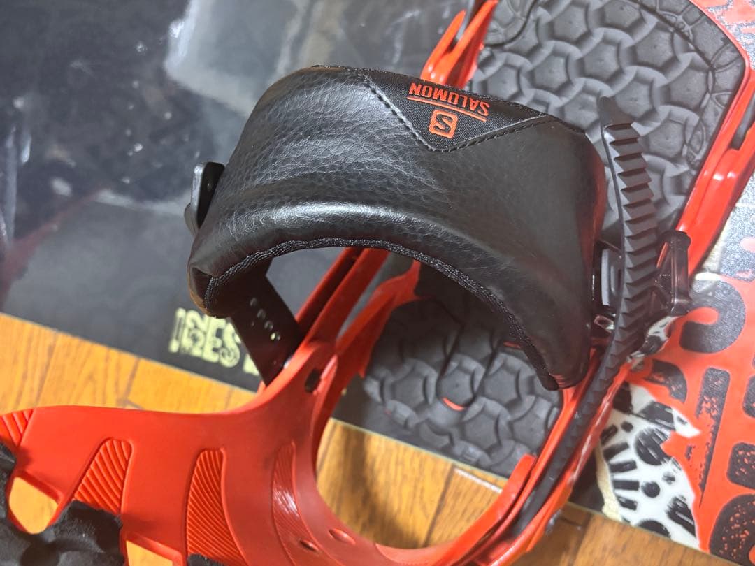 スノーボード 2点セット ビンディング 板 152cm ビンディング サロモン