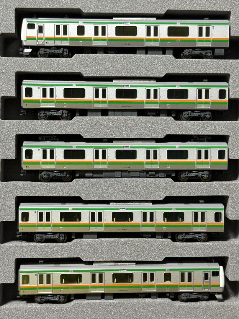 KATO 10-1116 E233系3000番台 東海道線 5両付属編成セット