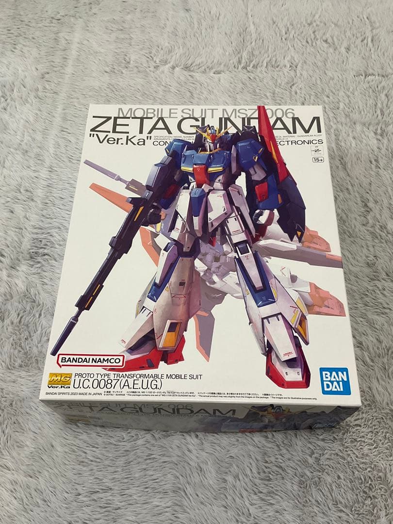 2体セットMG ZZガンダム Zガンダム Ver.ka セット