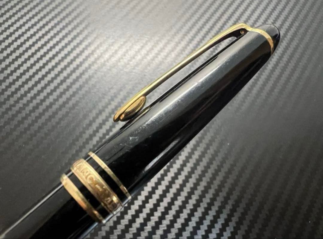 美品 144 M ブラック 中白 モンブラン 万年筆