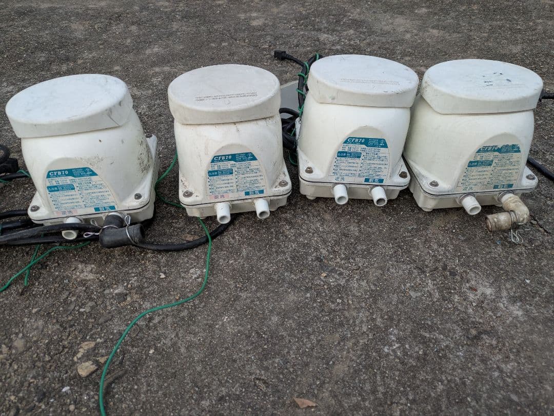 フジクリーン②ブロワー CFB70　4台セット　ジャンク　右散気　タイマー通電可