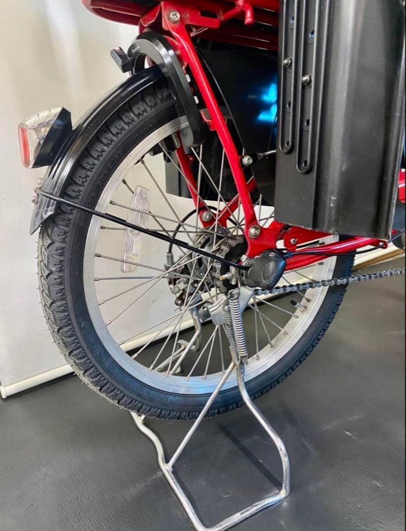 1年保証 送料無料　新型　パナソニック　ギュットミニ　赤色　電動アシスト自転車