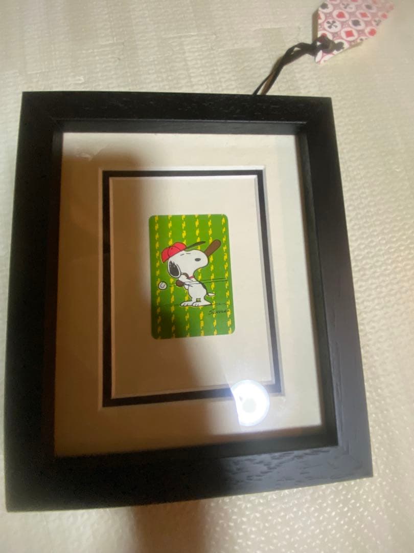 スヌーピー ヴィンテージカード フレーム付き