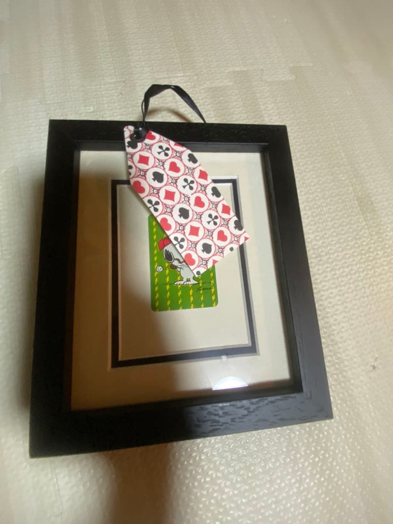 スヌーピー ヴィンテージカード フレーム付き