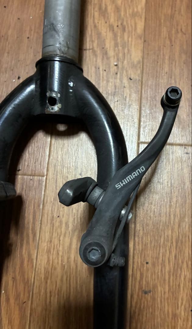 ヤマハPAS CITY-Xのフロントフォーク