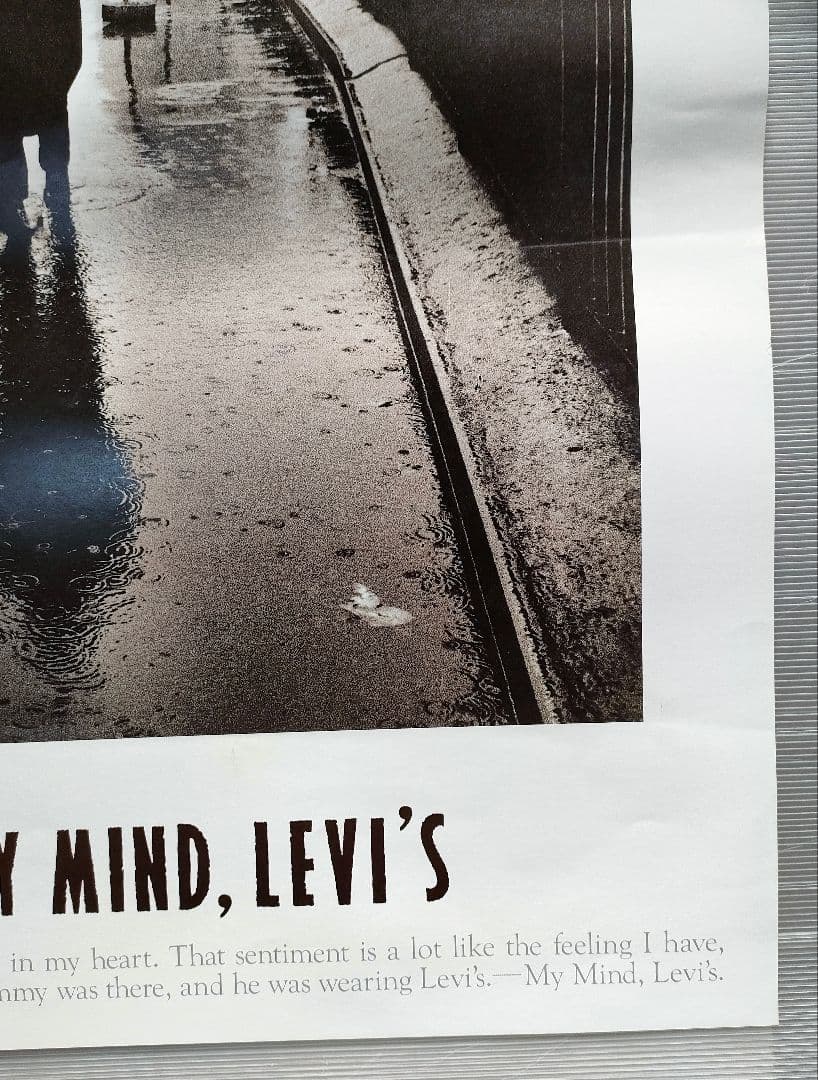 ジェームス・ディーン ポスター ★リーバイス・ジミー★LEVI'S★希少