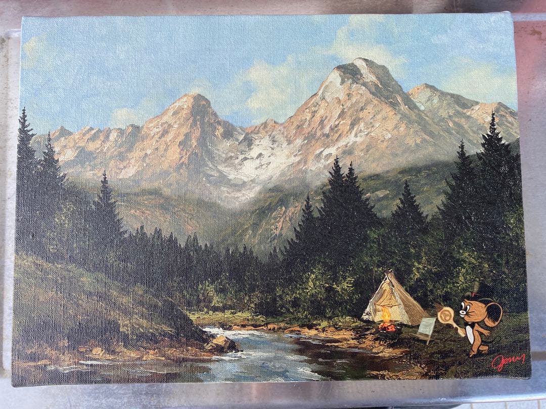 ジェリー・マルケス キャンバスアート 『STAY MOUNTAIN』