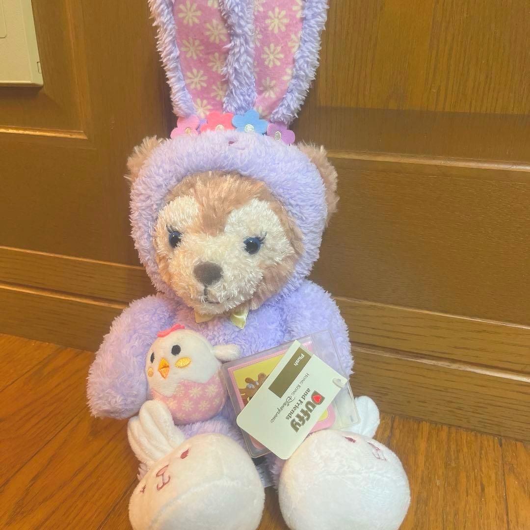 香港ディズニー　ダッフィー フレンズ　イースター　ぬいぐるみ