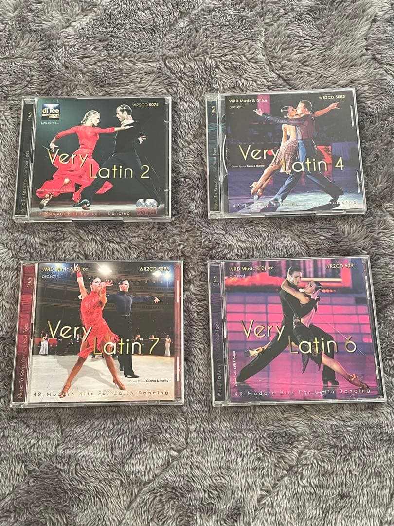 ベリーラテン第2、4、6、7集【全4タイトル／各2枚組】