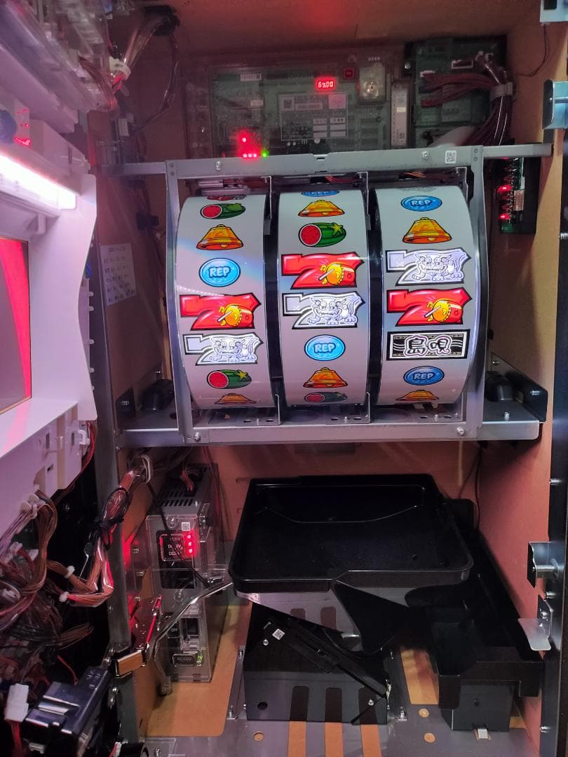 【パチスロ実機】 オリンピア★S BIG島唄30【不要機付】