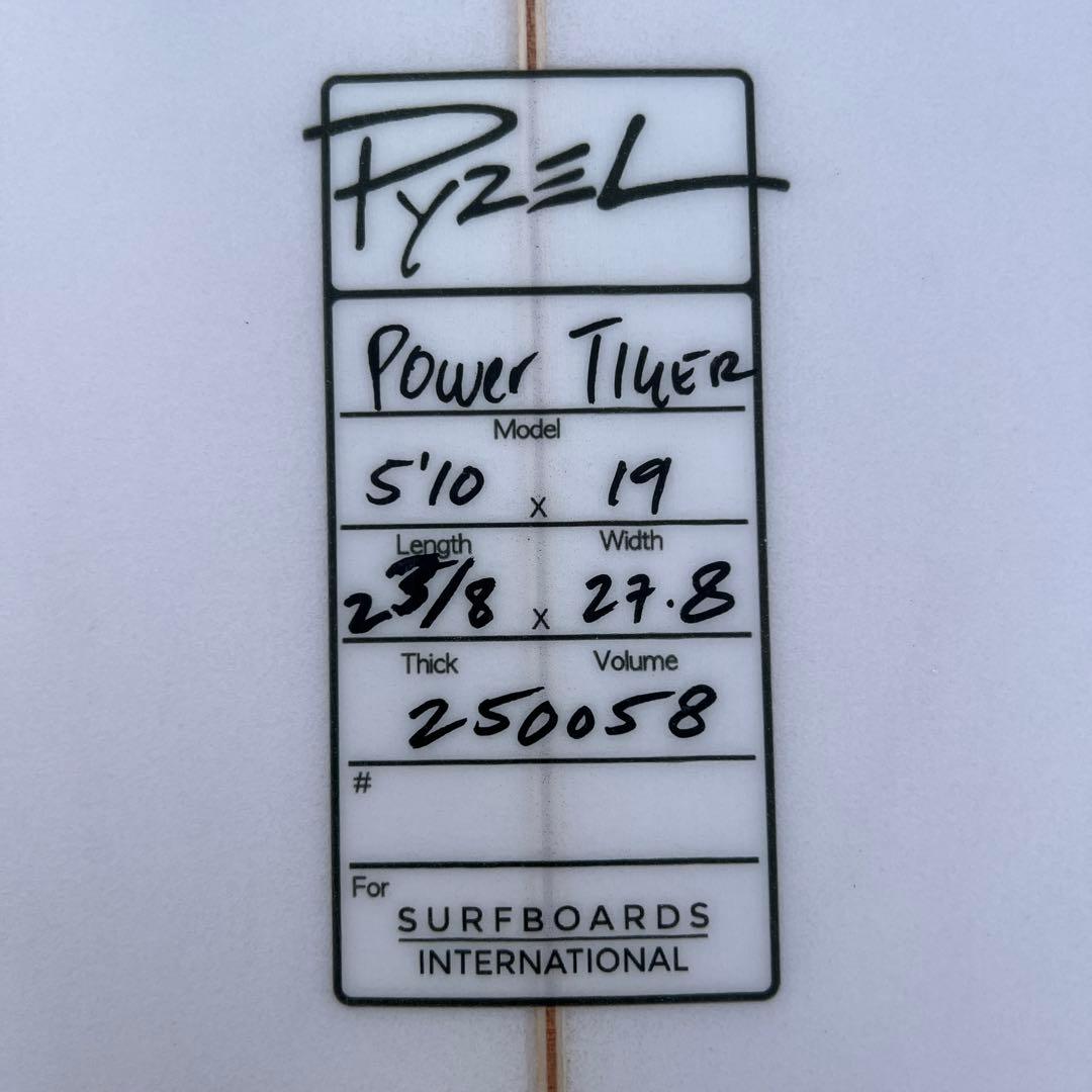 サーフィン・ボディボード Surfboard Pyzel Power Tiger