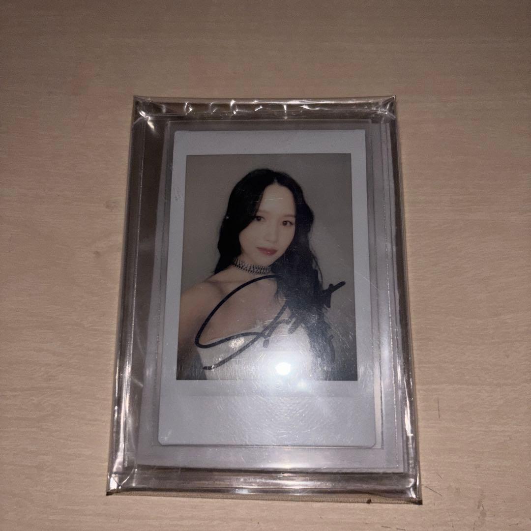 twiceミナサイン入りチェキ