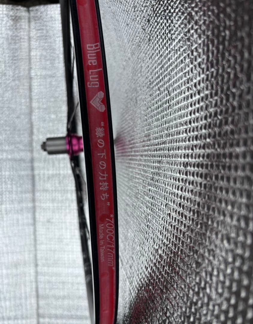 自転車　PHILLWOODハブ+ホイール　前後セット