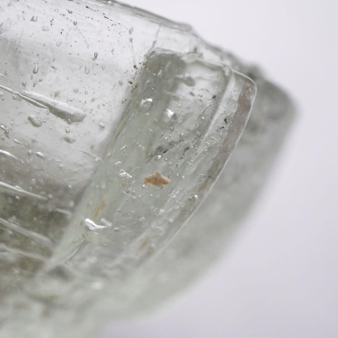 ペロペロ 装飾有り デカペロ 気泡 レトロ 昭和 和ガラス