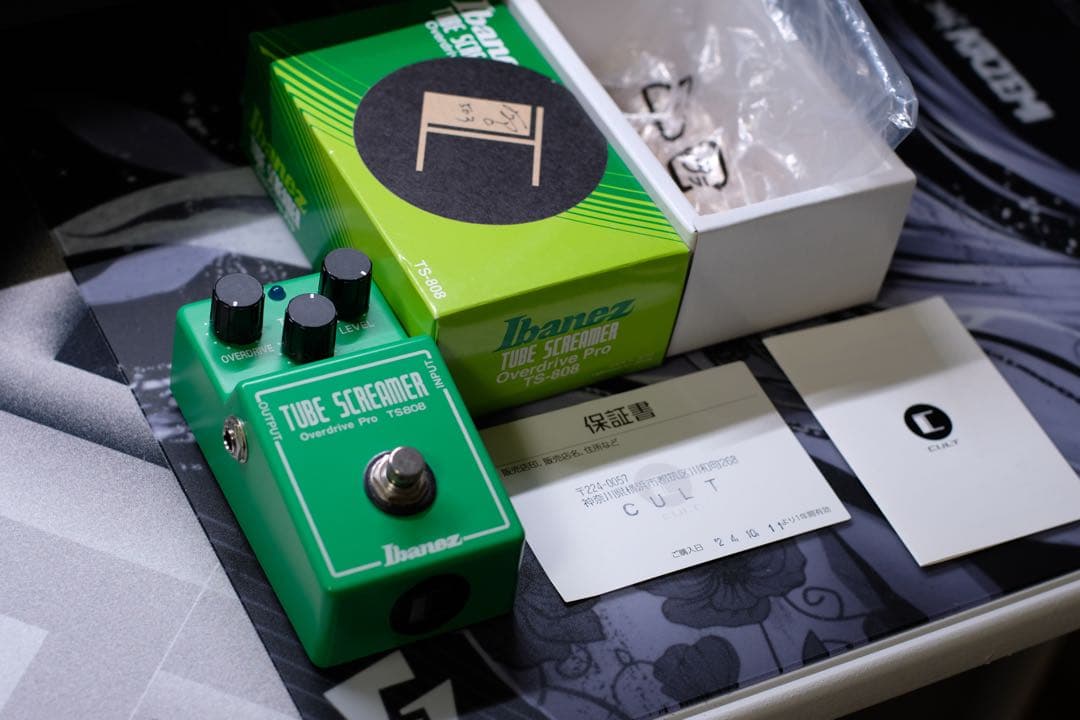 ギター CULT ts808#1 cloningmod v2