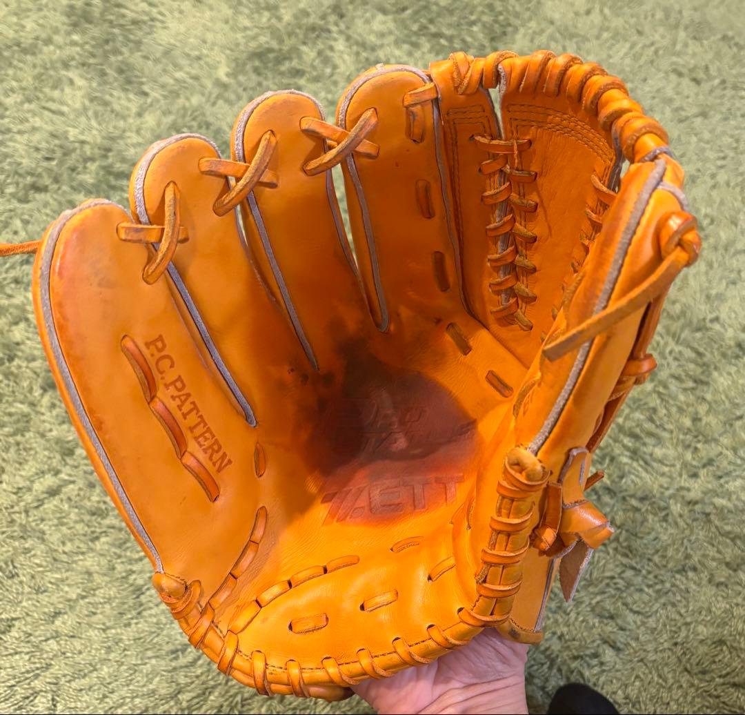 マ*ン様 ZETT 硬式用グラブ　プロステイタス　投手用 BPG221（左投手用