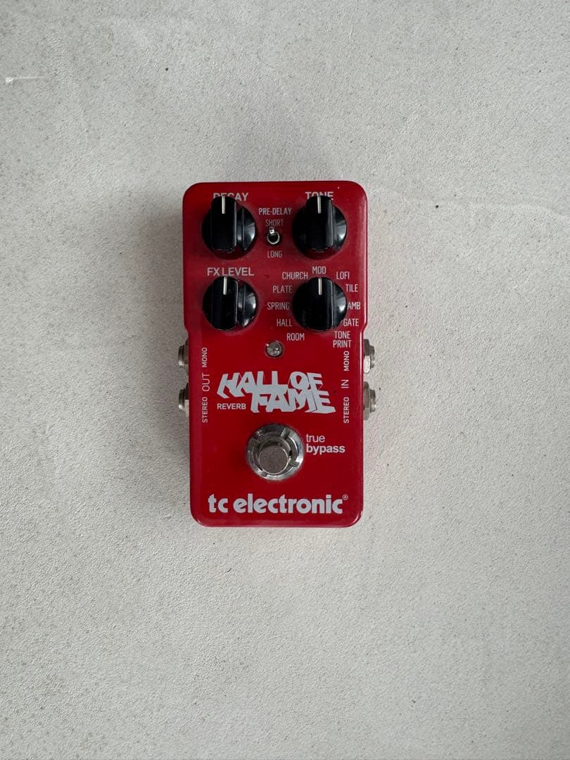 TC Electronic Hall of Fameリバーブ 定番 空間系箱つき