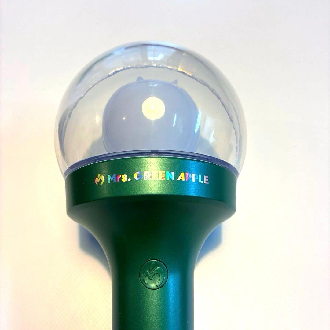 Mrs. GREEN APPLE 公式ライトスティック+リボン緑