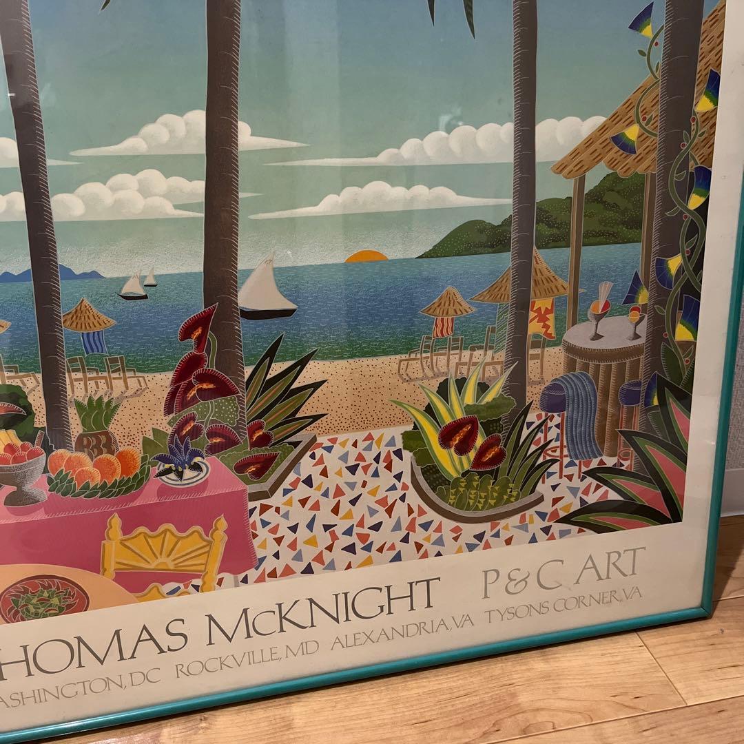 80s ポスター　絵画　シティポップ　レコード　昭和