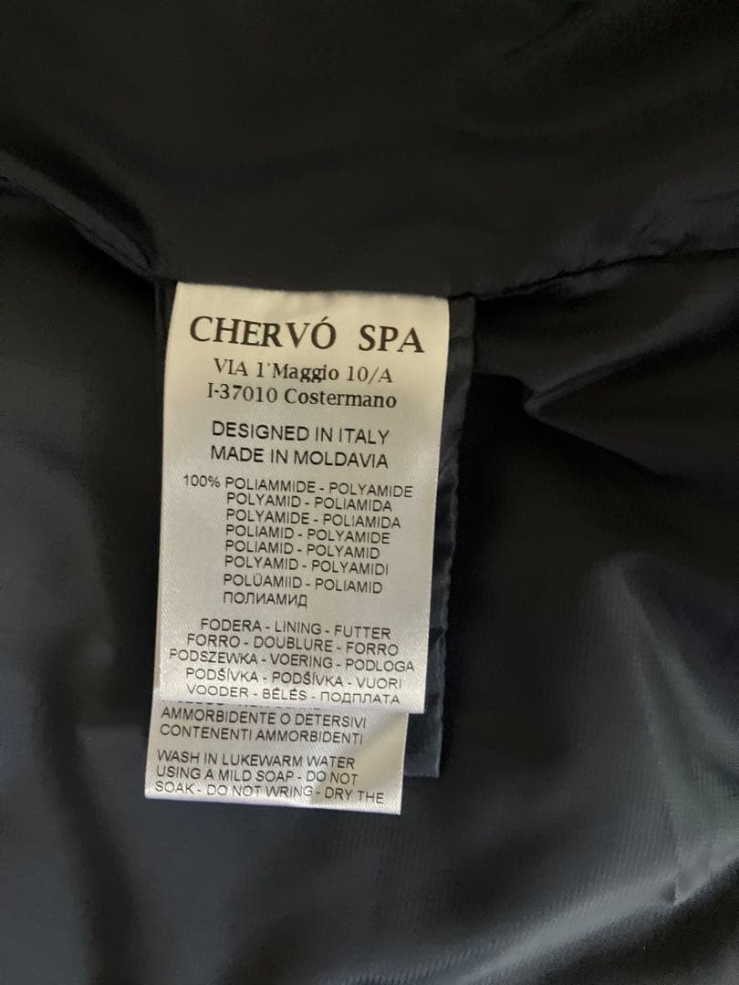 定価127600円込CHERVOメンズ高級ゴルフダウンベスト46