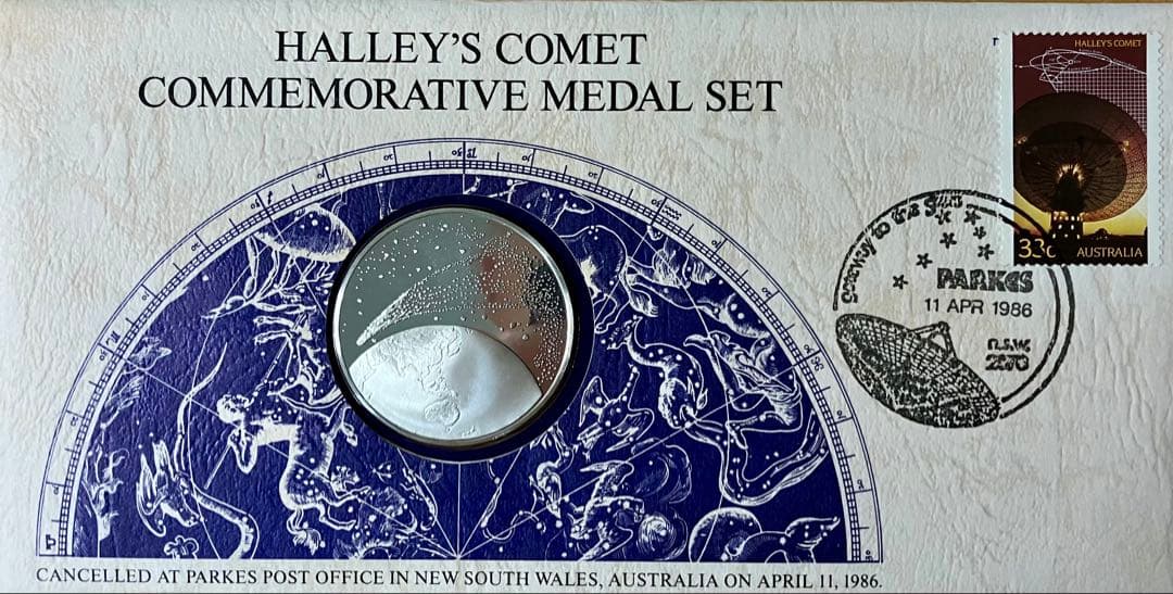 マトリョシカ ハレー彗星記念メダル&小澤征爾記念メダル