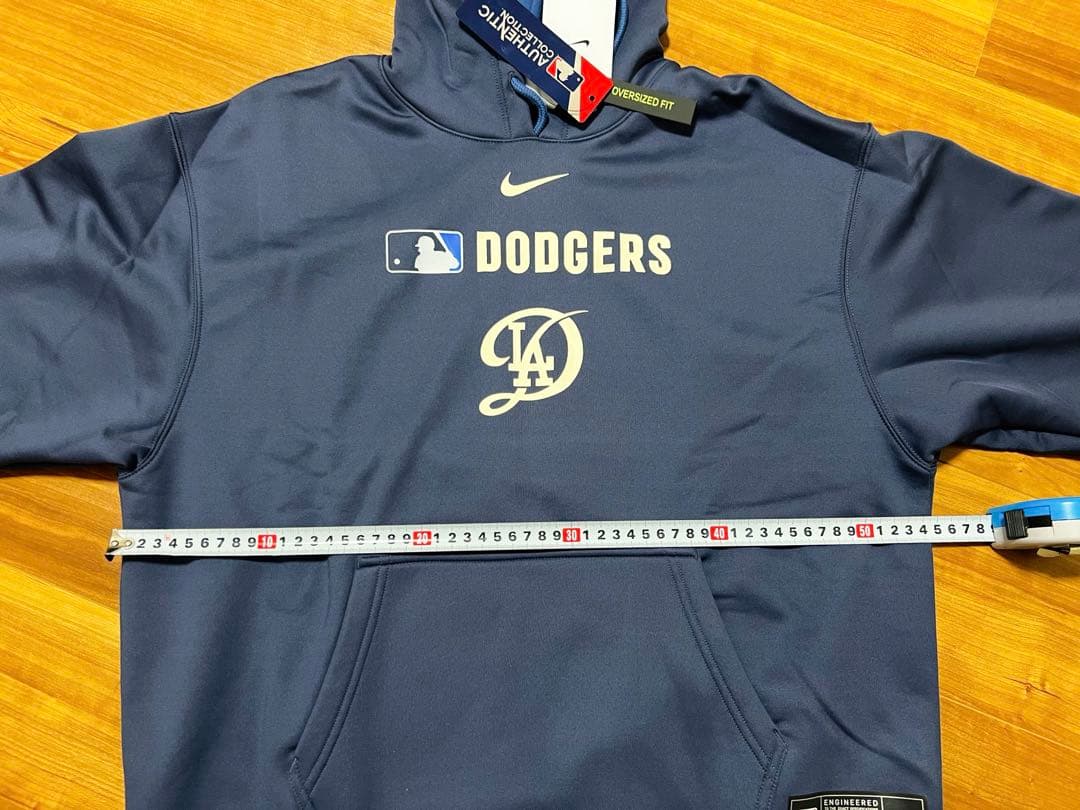 ドジャース オーセンティック パーカー ウィメンズ USサイズS（日本サイズM）