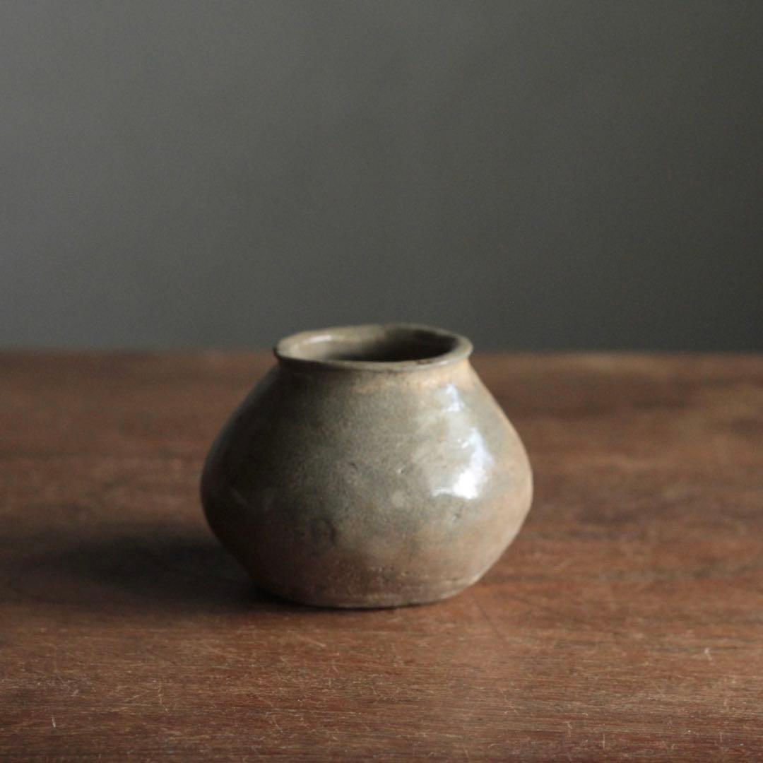 高麗青磁 塩笥 茶碗 古美術 古道具 アンティーク 小壺