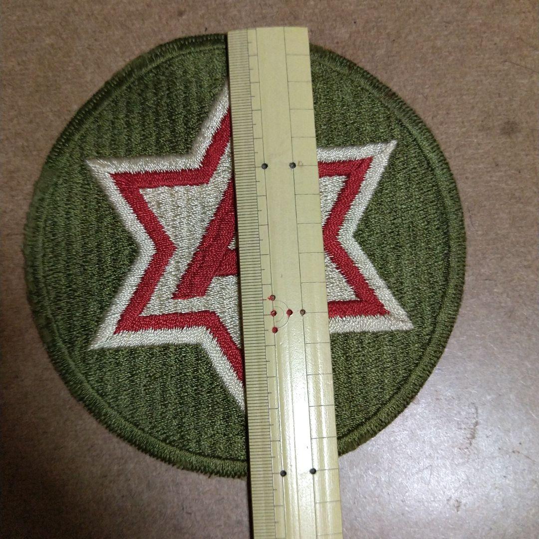 希少☆ 第二次世界大戦☆米軍陸軍☆6th Army第６軍 ヴィンテージワッペン