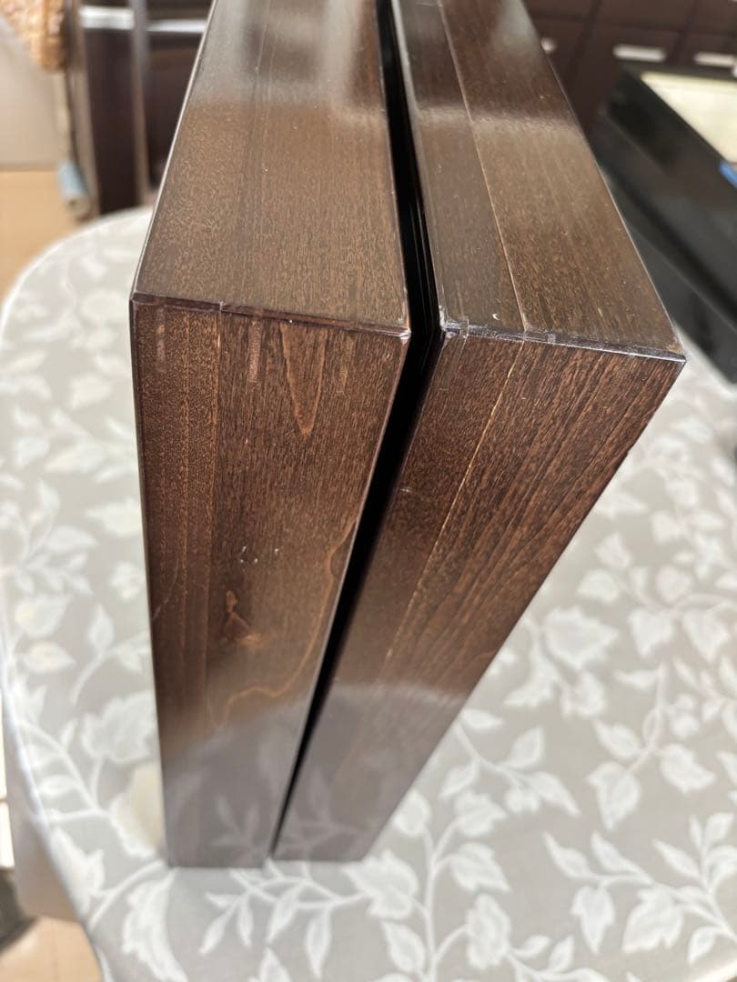 大型ドイツ箱　濃褐色2箱セット（Bー２)