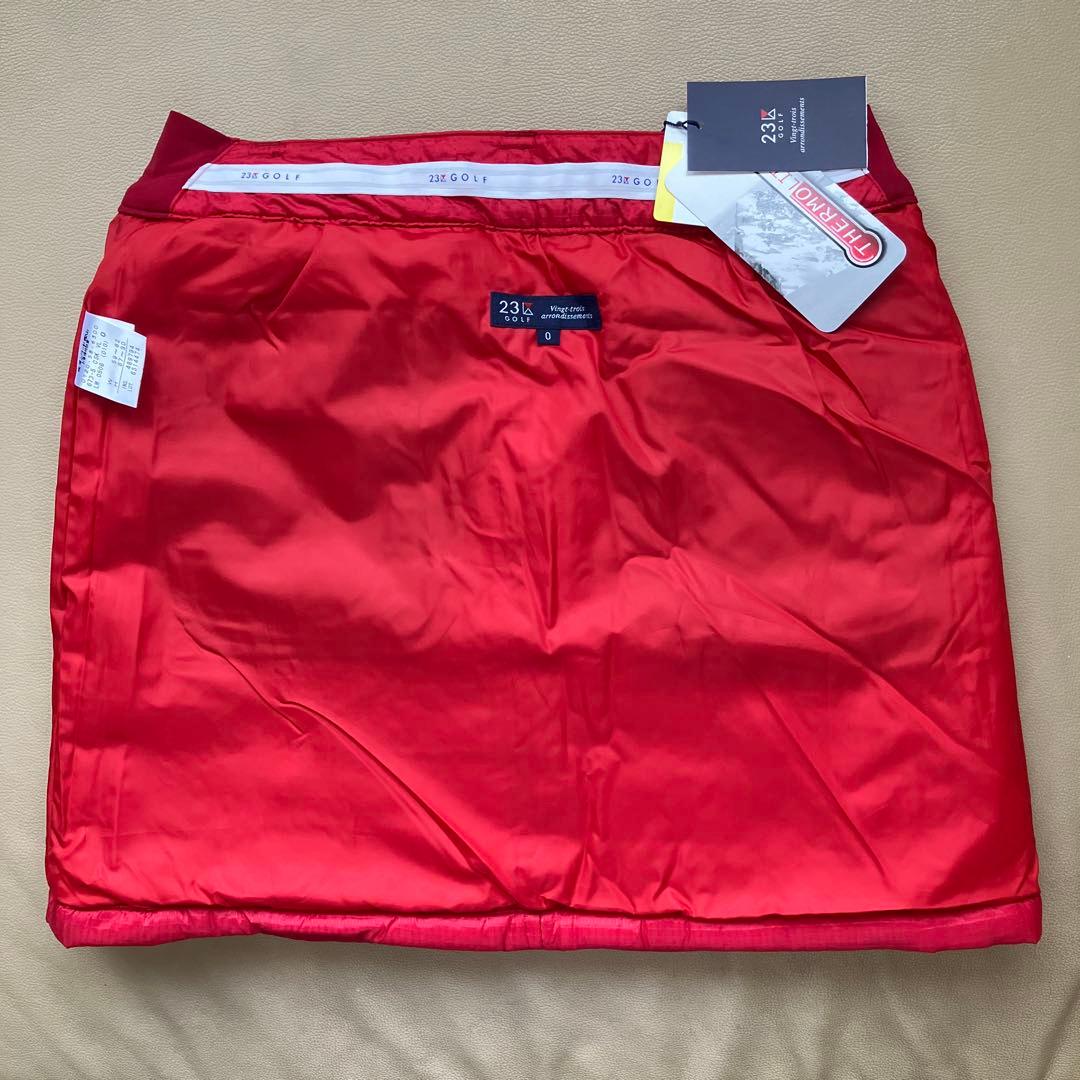 【未着用】23区GOLF 中綿スカート タグ付き サイズ0