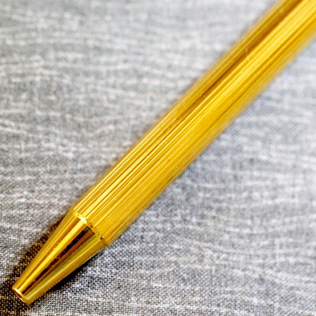 【送料込み】カルティエ ボールペン マスト ゴールド プレート