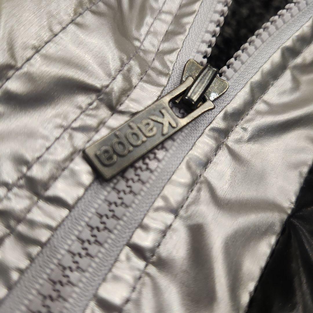 希少✨Kappa　フェニックス　ベンチコート　シルバー　銀色　ヴィンテージ