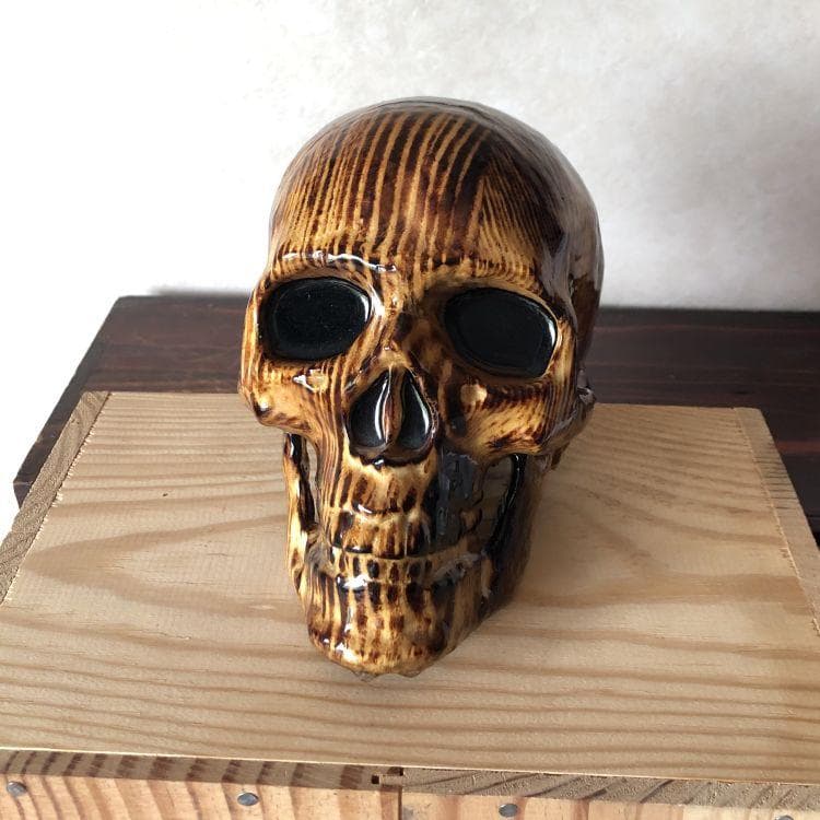 海外作家のスカルモチーフ雑貨2点セット