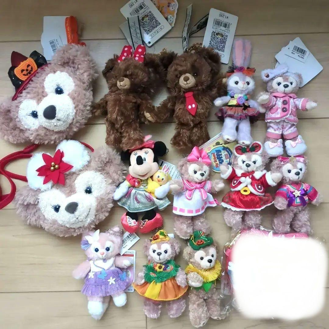 ディズニー ぬいぐるみバッジ パスケース 13個セット まとめ売り