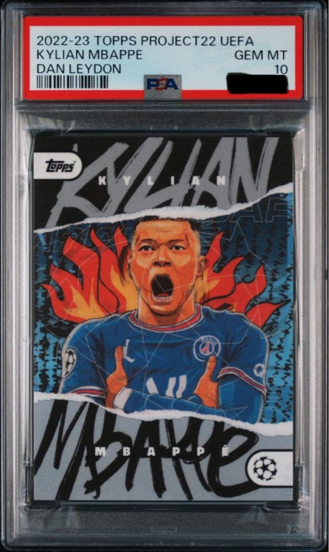 その他 KYLIAN MBAPPE  DAN LEYDON  PSA10